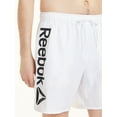 thumbnail image 5 of Reebok Men's & Big Men's Solid Logo Swim Trunks with Compression Liner and UPF 50+, 7" Inseam, Sizes S-2XL, 5 of 5