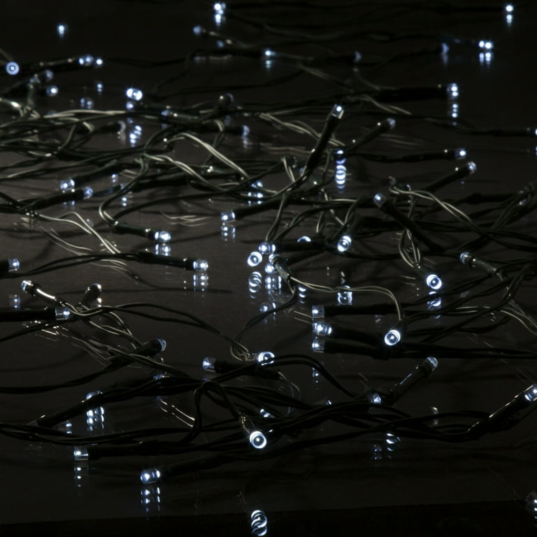 Solar LED String Lights - 39 Feet - 100 LED Lights by Pure Garden Solar LED String Lights - 39 Feet - 100 LED Lights by Pure Garden