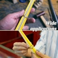 thumbnail image 5 of 2 Types Ring Sizing Measuring Tool Plastic Ring Mandrel American Size Ring Sizing Mandrel for Accurate Measurements Yellow Ring Stick Mandrel, 5 of 6