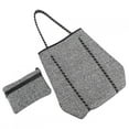 thumbnail image 4 of Bolso de mano de neopreno, bolsa de playa perforada de neopreno para exteriores, bolsa de playa perforada, bolsa de playa optimizada para la excelencia, 4 of 8