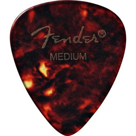 Fender Strat Intonation - Fender 351 Celluloid Picks - Medium Package of 12