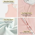 thumbnail image 5 of Easyfi Toddle Sleep Sack with Legs 24-36M (2T-3T) Ultra Soft Bamboo Wearable Blanket with Feets, 2-Way Zipper, 5 of 5