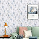 thumbnail image 3 of Papel Tapiz Vinil Decorativo Floral Azul 10m, 3 of 3