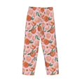 thumbnail image 3 of Vsdgher Painting Peach Print Mens Pajama Pants Sleep & Lounge Pants, PJ Bottoms With elastic waistb and Pockets, 3 of 5