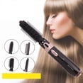 thumbnail image 4 of Yolispa Hair Dryer Brush,4 in 1 Hot Air Brush for Straightening/Curling/Drying,for Women Hair Dryer Styler and Volumizer Hair Curler Straightener Blow with Comb,Detachable Design for Travel Salon, 4 of 11