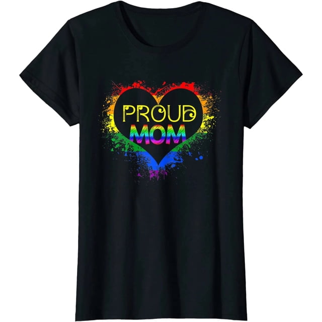 Playera Orgullo LGBT Mamá con Orgullo Manga Corta para Mujer