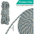 thumbnail image 2 of Polyester Twisted Cords Curtain Rope Accesories Slate Gray 8mm, 2 of 6