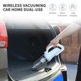 thumbnail image 5 of Aspirador de coche inalámbrico, potencia de succión de 12 kPa, aspirador doméstico pequeño en seco y húmedo, aspirador de mano de 120 W con cepillo para suelos JAMW Sencillez, 5 of 5