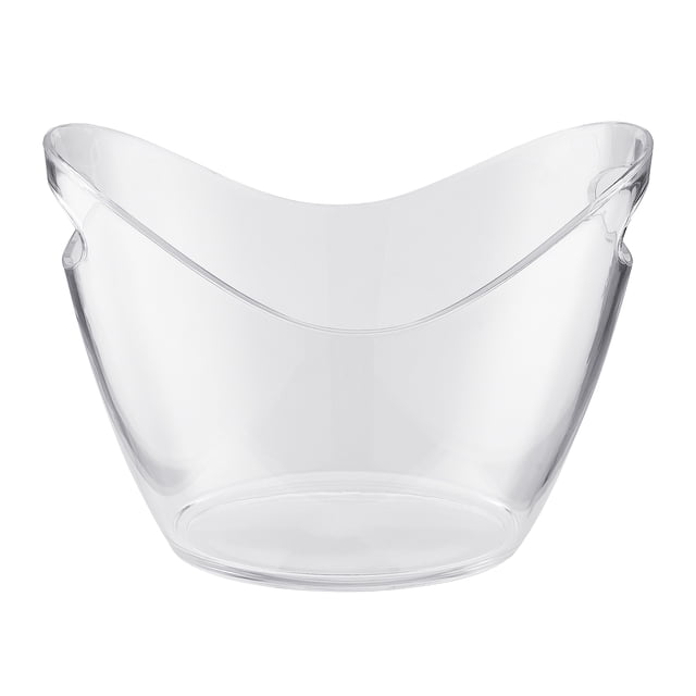 Hielo Cubitera 8L Acrílico Con Portátil Para Buffets Barbacoa Camping Picnic Transparente S