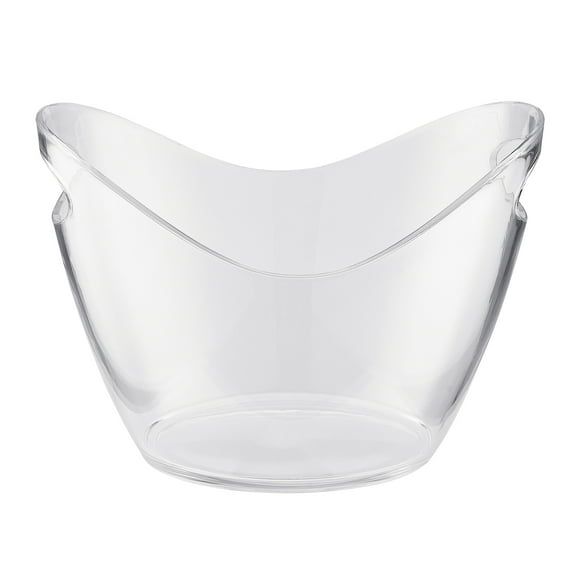 Hielo Cubitera 8L Acrílico Con Portátil Para Buffets Barbacoa Camping Picnic Transparente S