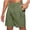3# Army Green, variant on Mens Hiking Cargo Shorts 10" Quick Dry Lightweight Casual Summer Outdoor Golf Shorts with Zipper Pockets Army Green 2XL