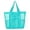 Blue, variant on Mesh Beach Tote Bag with Zipper Pocket Large Capacity Water Resistant for Travel Pool Outdoor Use(Black,One Size)
