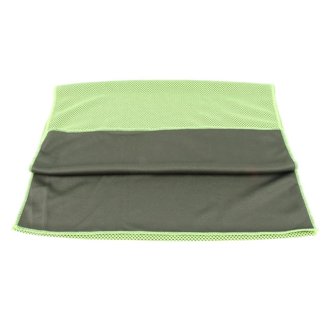 Toallas De Enfriamiento Verano Toalla Enfriamiento Instantánea Calor Fresco Y En Cálido Para ejercicio Y Ejercicio Verde