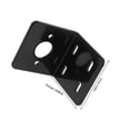 thumbnail image 2 of CRILSTYLEO Steel Motor Mounting Bracket Black for Motor Mounting 1Pack, 2 of 8