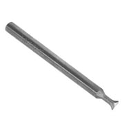 Dovetail End Mill Cutter, Durable Fine Grinding 2 Flute Dovetail Milling Cutter  For Cutting 3 X 45 Degree X 40L,3 X 60 Degree X 40L,3 X 70 Degree X 40L,3 X 75 Degree X 40L
