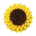 thumbnail image 2 of Snuffle Mat for Dogs Sunflower, Large Dog Snuffle Mat 15” x 15”, Plush Enrichment Toy Slow Feeder, Mental Health Puppy Chew Toys to Keep Them Busy, Machine Washable, Snuffle Mat for All Breeds Sizes, 2 of 5
