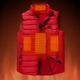 thumbnail image 5 of WMTBSRSW Kids Heated Vest No Battery Pack Boys Lightweight Sleeveless 4 Heating Zones Heated Jackets USB Charging Heated Waistcoat 14 Years, 5 of 7
