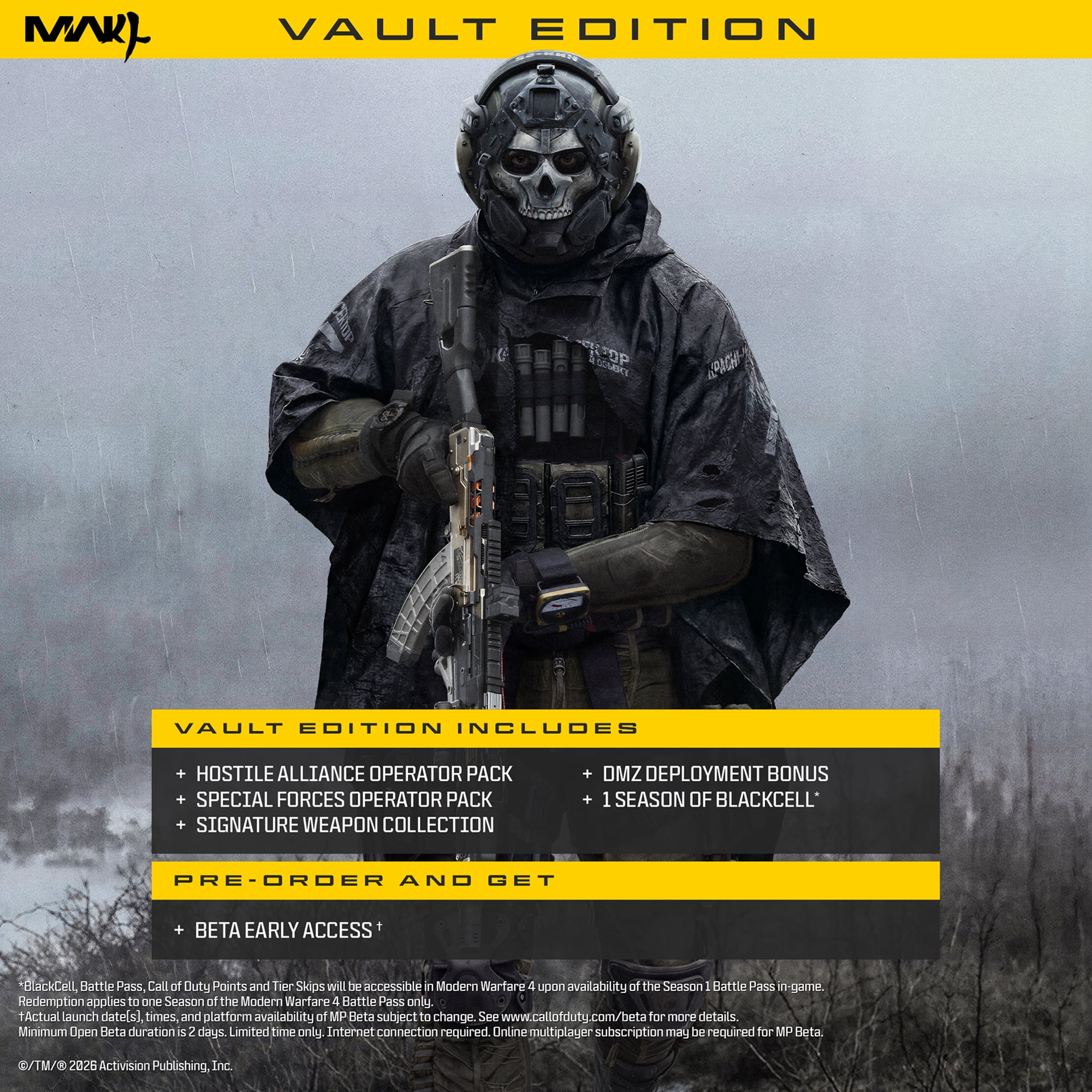 Call of Duty®: Modern Warfare® 4: Vault Edition - XBOX Series X|S & Windows 10 [Digital]
