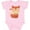 AD-Pink, variant on Cute Fox Hello Boys or Girls Baby Bodysuit