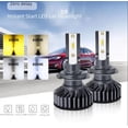 thumbnail image 4 of Cuentas de lámpara F2 CSP1860 3000K4300K6000K8000K25000K faros LED para coche, 4 of 6