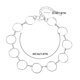 thumbnail image 4 of Pulsera de cadena delicada y elegante collar de joyería con colgante elegante para fiesta de graduación circulo Yuyangstore Brazalete, 4 of 4