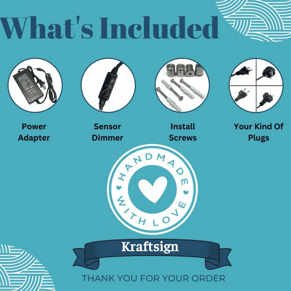 Craftnamesign Bulldog Line Art Neon Sign, Dog Lover Gift, Pet Spa Decor