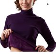 thumbnail image 4 of Minnieouse Camisa térmica, suministros para mujeres, ropa de abrigo, parte ajustada, lencería larga, lavable, gruesa, accesorio de bricolaje, Prendas para la parte del cuerpo Violeta L Minnieouse AP013733-01, 4 of 6