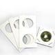 thumbnail image 4 of Álbum de monedas de 50 Uds., soportes de sellos de tamaño pequeño lisos y ligeros, varios tipos, organizador de colección de estilo Retro, Almacenamiento y organización del hogar Blanco 2 Matsuzay HA074142-02, 4 of 6