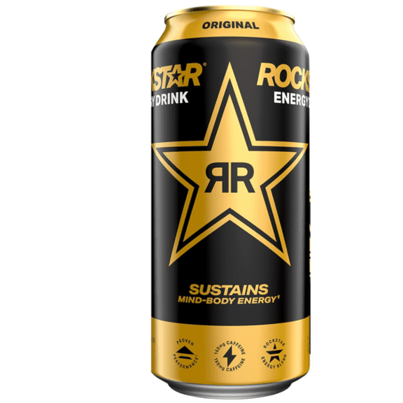 Rockstar Energy Drink Original Flavor, 16 fl oz, 1 Count Can