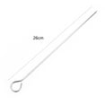 thumbnail image 2 of Reusable Metal Bbq Skewers 11.8-Inch Stainless Steel Kebab Sticks for Grilling Meat Veggies Outdoor Bbq Party, 2 of 3