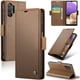 thumbnail image 1 of CaseMe Funda de Cuero para Samsung Galaxy A32 5G con Bloqueo RFID, para Samsung Galaxy A32 5G Funda para Mujer Hombre Tarjetero Cierre Magnético Funda Tipo Folio para Samsung Galaxy A32 5G, 1 of 11