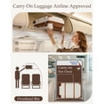 thumbnail image 3 of LONG VACATION Carry On Luggage Set 3 Piece, 20 Inch ABS+PC Hardshell Carry on Suitcase with Spinner Wheels TSA Lock & YKK Zipper, 3 of 10