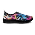 thumbnail image 4 of Psesaysky Fashion Graffiti Casual Shoes for Girls Women Walking Sneakers for Girl Students Slip-on Breathable Comfortable Tennis Shoes, 4 of 6