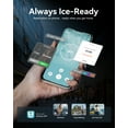 thumbnail image 6 of EUHOMY Nugget Ice Maker Countertop, 40Lbs/24H Chewable Pebble Ice Machine with App Control, Black, 6 of 12