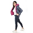 thumbnail image 2 of Chamarra acolchada doble vista Roman Fashion /Juvenil, 7580 (Fiusha) fucsia G, 2 of 6