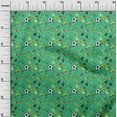 thumbnail image 3 of oneOone Velvet Sea Green Fabric Sports Craft Projects Decor Fabric Printed By The Yard 58 Inch Wide, 3 of 4