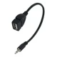 thumbnail image 1 of 3,5mm Macho Audio Aux A Usb Hembra Otg Convertidor Adaptador, 1 of 8