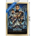 thumbnail image 3 of Marvel Cinematic Universe - Black Panther - Group One Sheet Wall Poster, 14.725" x 22.375", Framed, 3 of 3