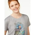 thumbnail image 3 of Joyspun Women’s Short Sleeve T-Shirt and Joggers Pajama Set, 2-Piece, Sizes S to 3X, 3 of 4