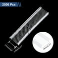 thumbnail image 2 of Uxcell Standard Tagging Fastener 21x7.9mm Price Tag 18mm 2500pcs White, 2 of 6