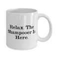 thumbnail image 2 of amangny Fun Shampooer Gifts, Relax. The Shampooer Is Here, Graduation 15oz Mug For Shampooer from Boss, Gift idea, Present, Birthday, Christmas, Holiday, 2 of 2