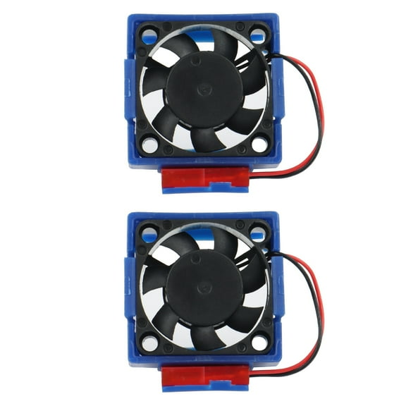2X Velineon ESC VXL-3 VXL 3S Vxl-S3 Heat Sink Cooling Fan for Traxxas Bandit Stampede Slash 2Wd / Parts
