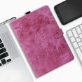 thumbnail image 2 of TECH CIRCLE Case for Samsung Galaxy Tab A9 8.7" 2023, Flower Embossed PU Leather Flip Cover with Card Slots Holder Auto Wake/Sleep Kickstand Shockproof Wallet Case for Galaxy Tab A9 8.7", Rose, 2 of 8