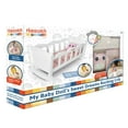 thumbnail image 7 of Hopscotch Lane My Baby Doll’s Sweet Dreams Plastic Rocking Crib with 4 Accessories, Children Ages 2+, 7 of 7
