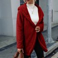 thumbnail image 5 of ShomPort Women's Fall Winter Hooded Cardigans Long Sleeve Fuzzy Fleece Warm Coat Outerwear with Pockets, 5 of 9