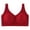 Wine, variant on Nilvkv Comfortable Bras for Women, Bras for Women, Floral Print Thin Breathable Comfort Wireless Cotton Cami Style Everyday Intimate White 36BC