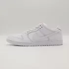 靴 Nike SB Dunk Low Pro ISO \"Triple White\" 8/20発売｜Nike SB Dunk Low Pro ISO 