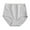 Gray, variant on Wdfiry Women's High Waisted Cotton Underwear Soft Breathable Panties Stretch Full Coverage Briefs Seamless Ladies Pantie