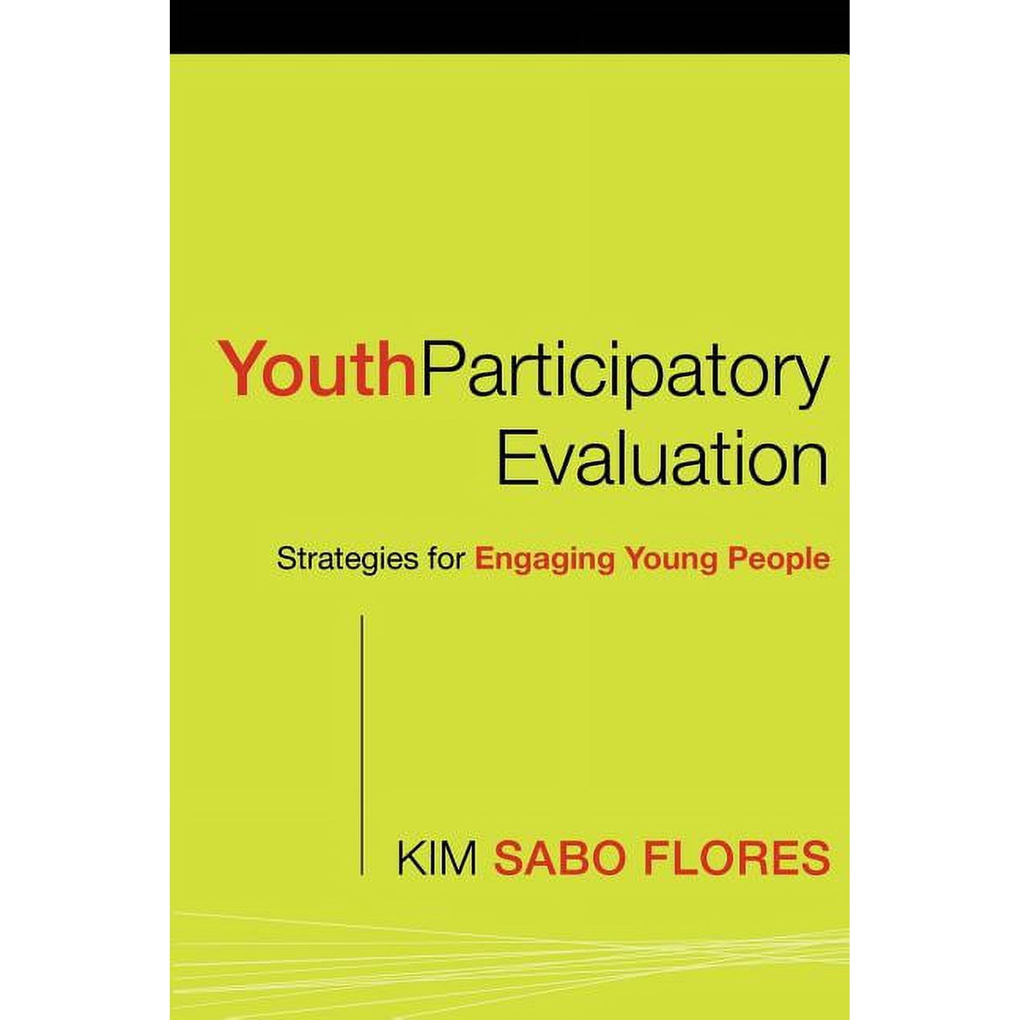 Research Methods for the Social Sciences Youth Participatory Evaluation Book 14 (Paperback)