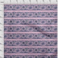 thumbnail image 3 of oneOone Polyester Lycra Fabric Leaves & Floral Block Print Fabric BTY 56 Inch Wide, 3 of 4
